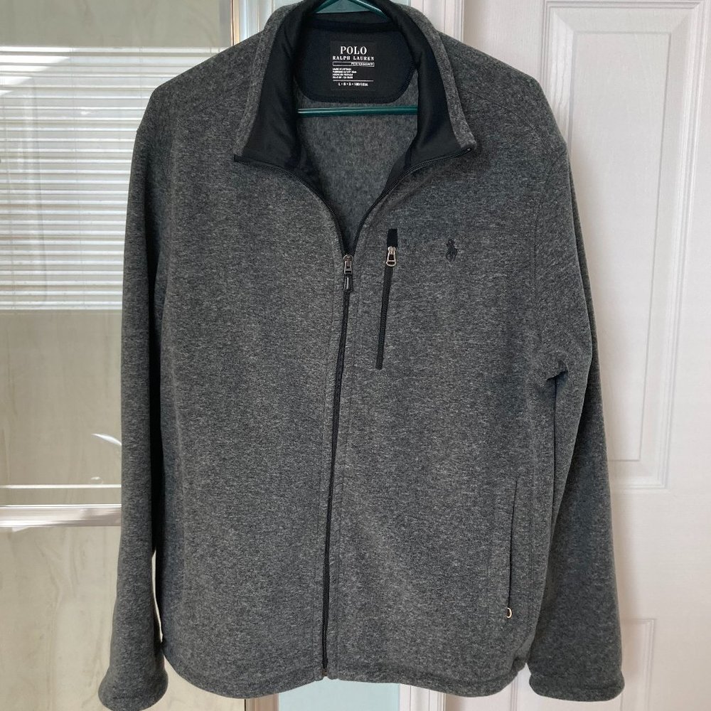 Polo Ralph Lauren full zip fleece with side pockets Large